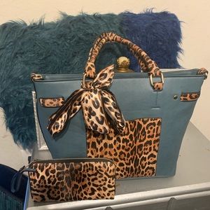 Handbag & matching wallet